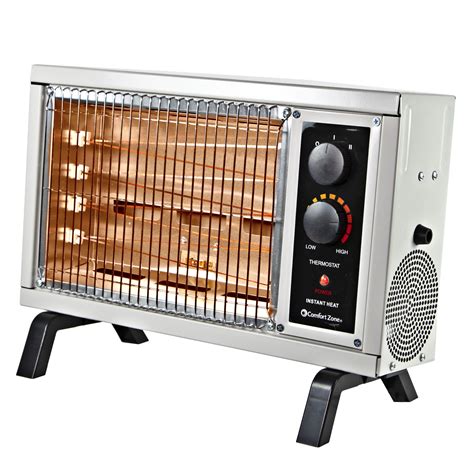 Comfort Zone CZ550 1500W Electric Radiant Heater 